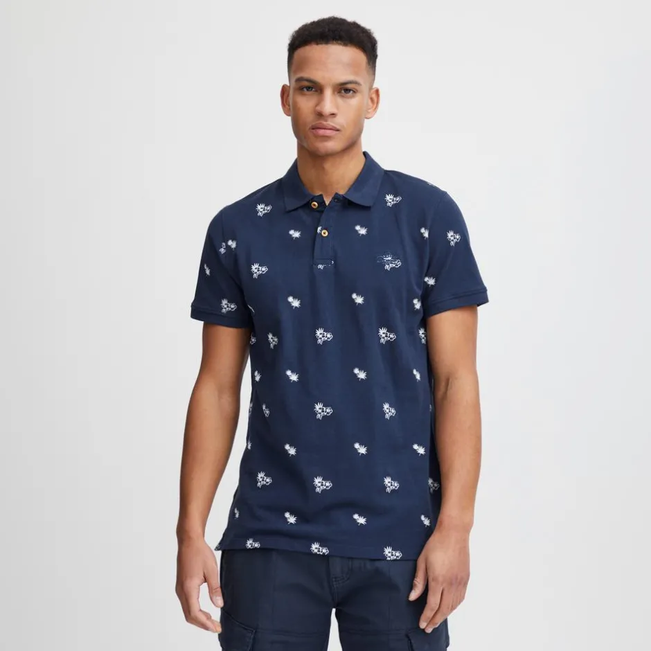 Outlet Blend Herre Polo - Dress Blues