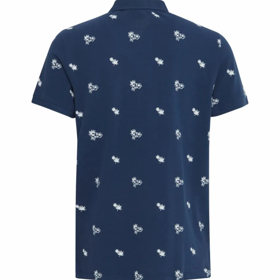 Outlet Blend Herre Polo - Dress Blues