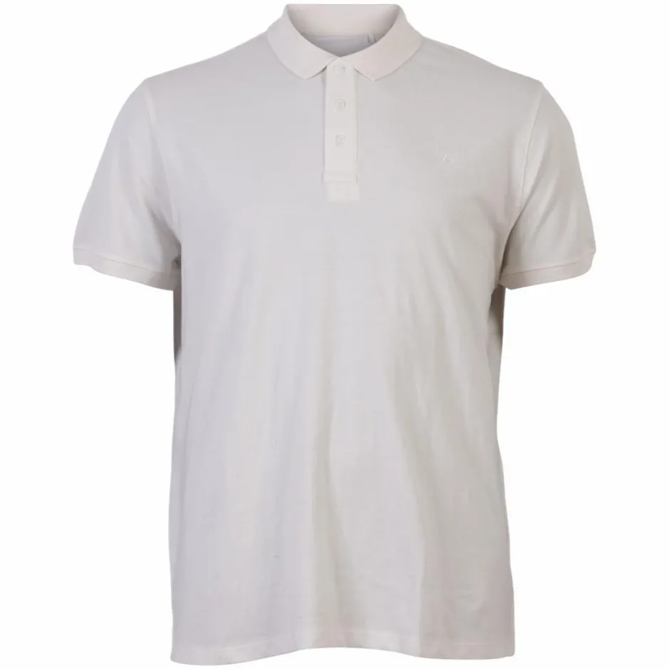 Online Blend Herre Polo Plus Size - Snow White