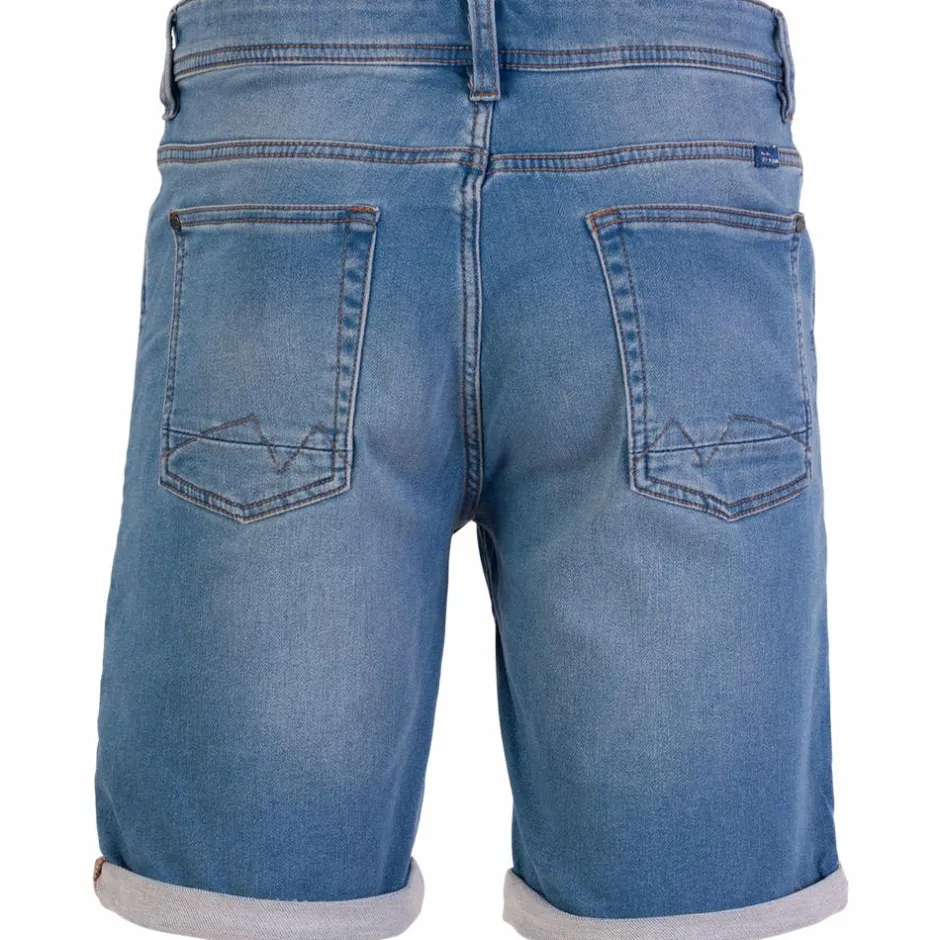 Clearance Blend Herre Shorts - Denim middle blue