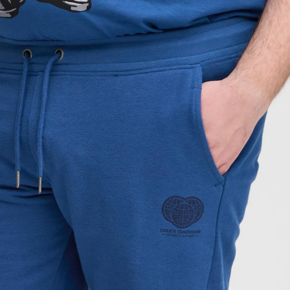 Sale Blend Herre Shorts Plus Size - Navy Peony