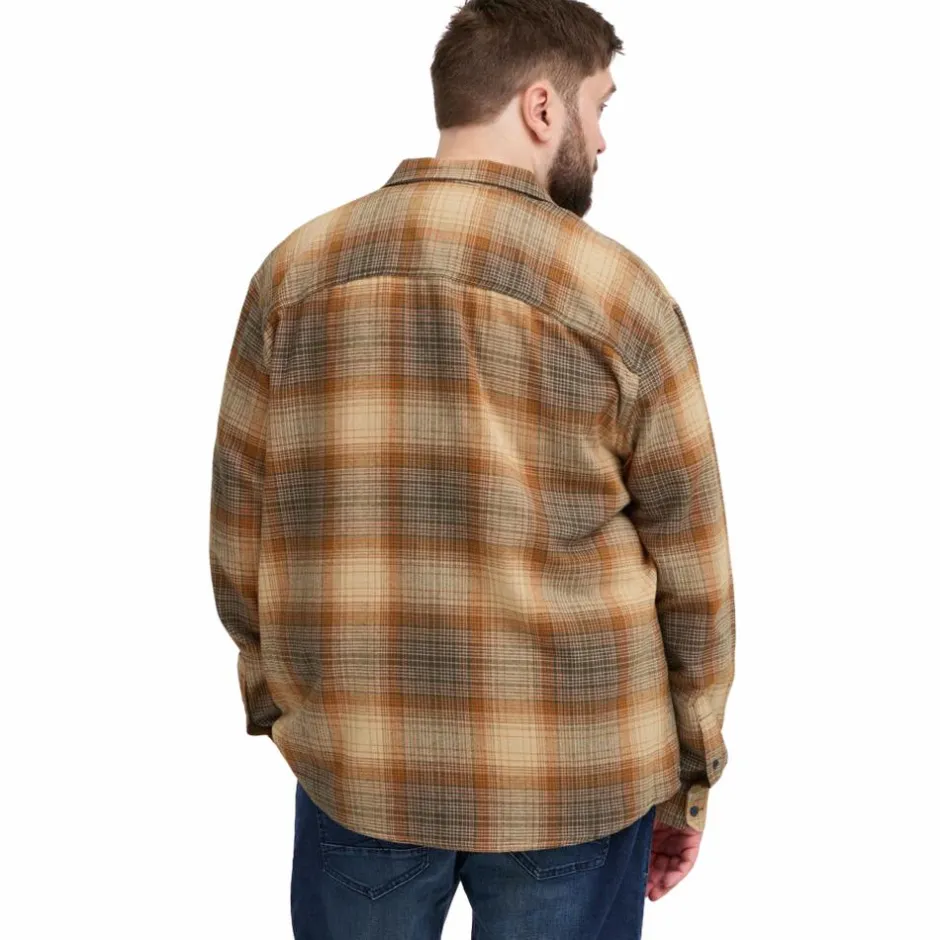 Discount Blend Herre Skjorte Plus Size - Forest Night