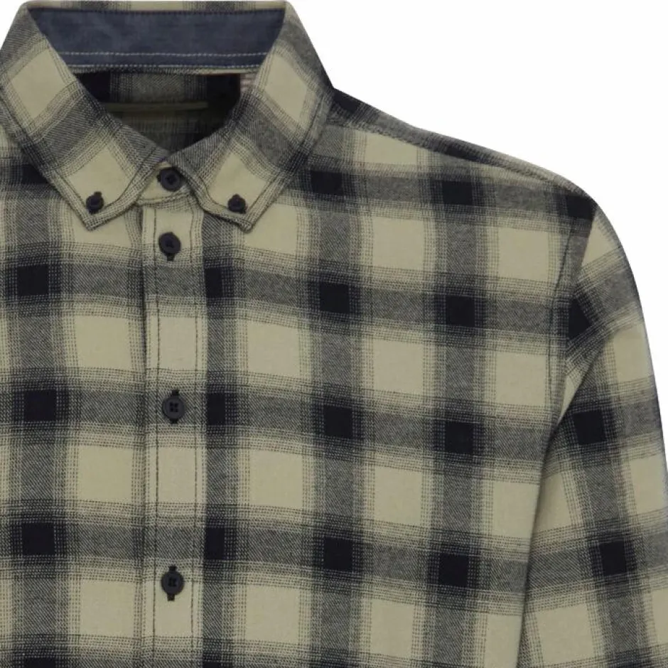 Hot Blend Herre Skjorte Plus Size - Black