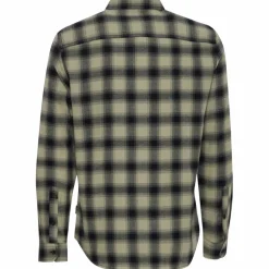 Hot Blend Herre Skjorte Plus Size - Black