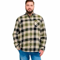 Blend Herre Skjorte Plus Size - Chive