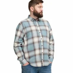 New Blend Herre Skjorte Plus Size - Provincial Blue