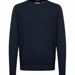 Clearance Blend Herre Striktrøje - Black