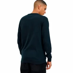 Clearance Blend Herre Striktrøje - Black