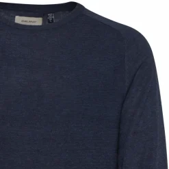 Sale Blend Herre Striktrøje - Dress Blues