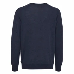 Sale Blend Herre Striktrøje - Dress Blues