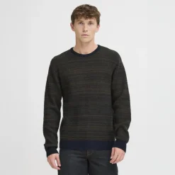 Clearance Blend Herre Striktrøje - Salute