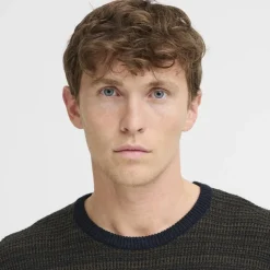 Clearance Blend Herre Striktrøje - Salute