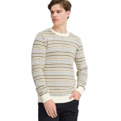 Online Blend Herre Striktrøje - Vanilla Ice