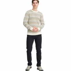 Online Blend Herre Striktrøje - Vanilla Ice