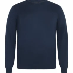 Outlet Blend Herre Striktrøje Plus Size - Dress Blues