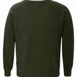 Outlet Blend Herre Striktrøje Plus Size - Forest Night