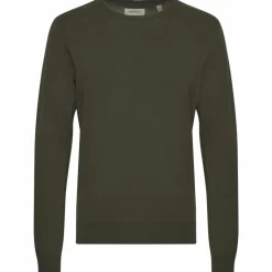 Online Blend Herre Striktrøje Plus Size - Forest Night