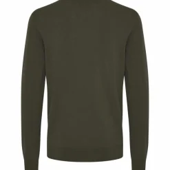 Online Blend Herre Striktrøje Plus Size - Forest Night