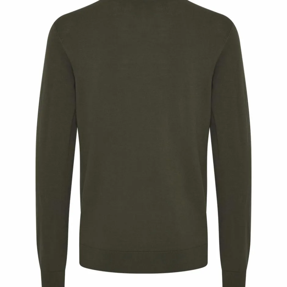 Online Blend Herre Striktrøje Plus Size - Forest Night