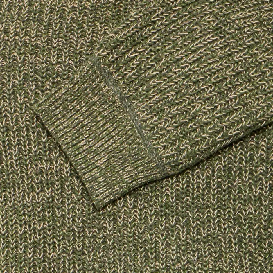 Best Blend Herre Striktrøje Plus Size - Forest Night