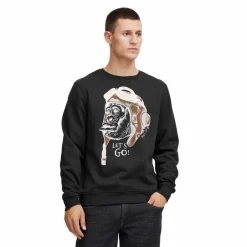 Discount Blend Herre Sweatshirt - Black