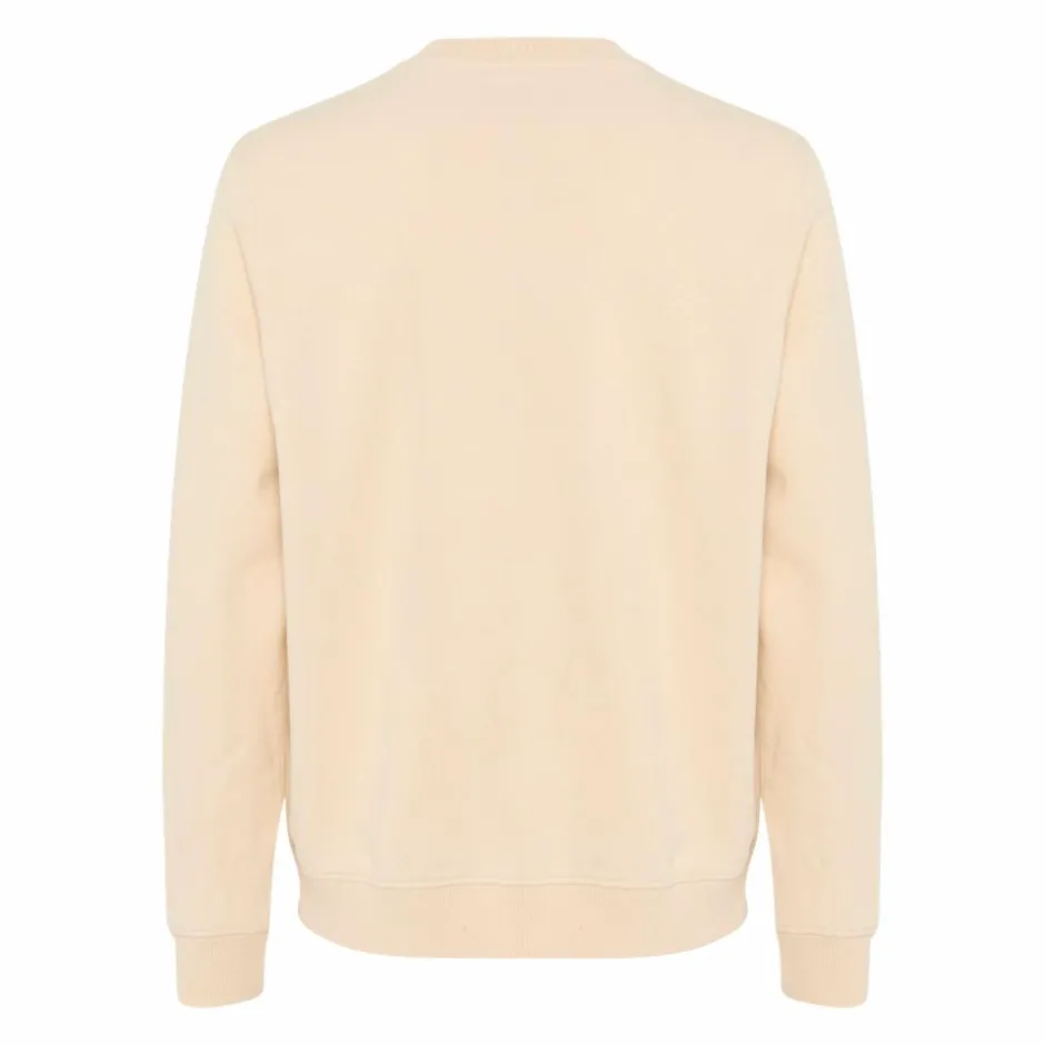 Sale Blend Herre Sweatshirt - Bleached Sand