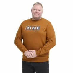 Discount Blend Herre Sweatshirt - Caramel Cafe