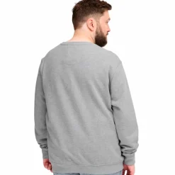 Best Blend Herre Sweatshirt Plus Size - Stone Mix