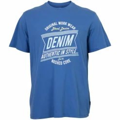 Discount Blend Herre T-shirt - Nautical Blue