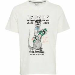 New Blend Herre T-shirt - Snow White