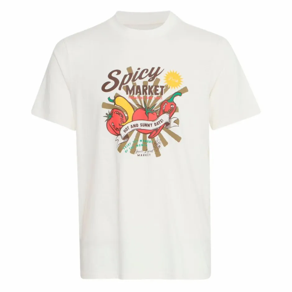 Outlet Blend Herre T-shirt - Snow White