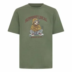 Clearance Blend Herre T-shirt - Thyme