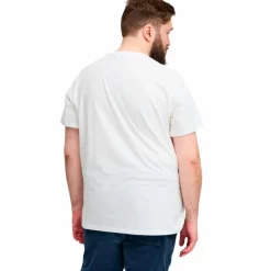 Outlet Blend Herre T-shirt Plus Size - Snow White