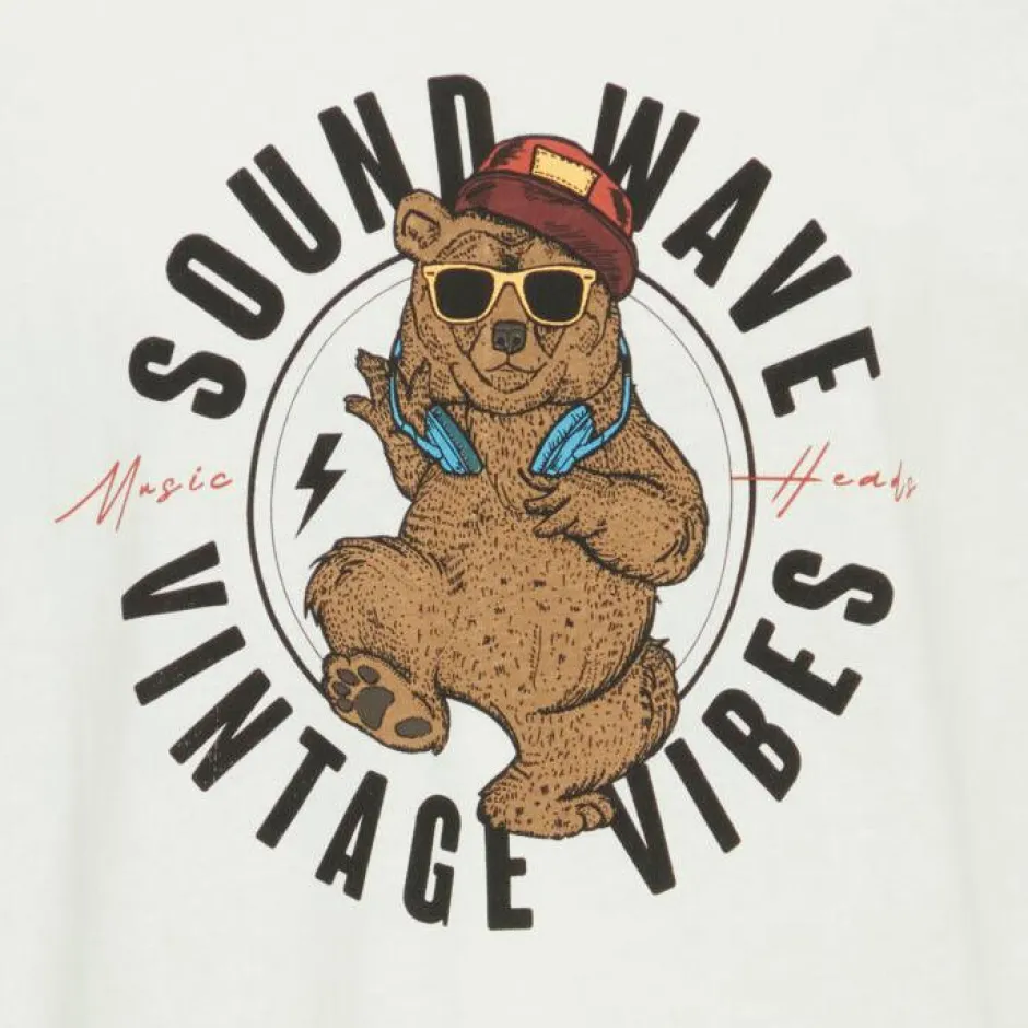 Outlet Blend Herre T-shirt Plus Size - Snow White