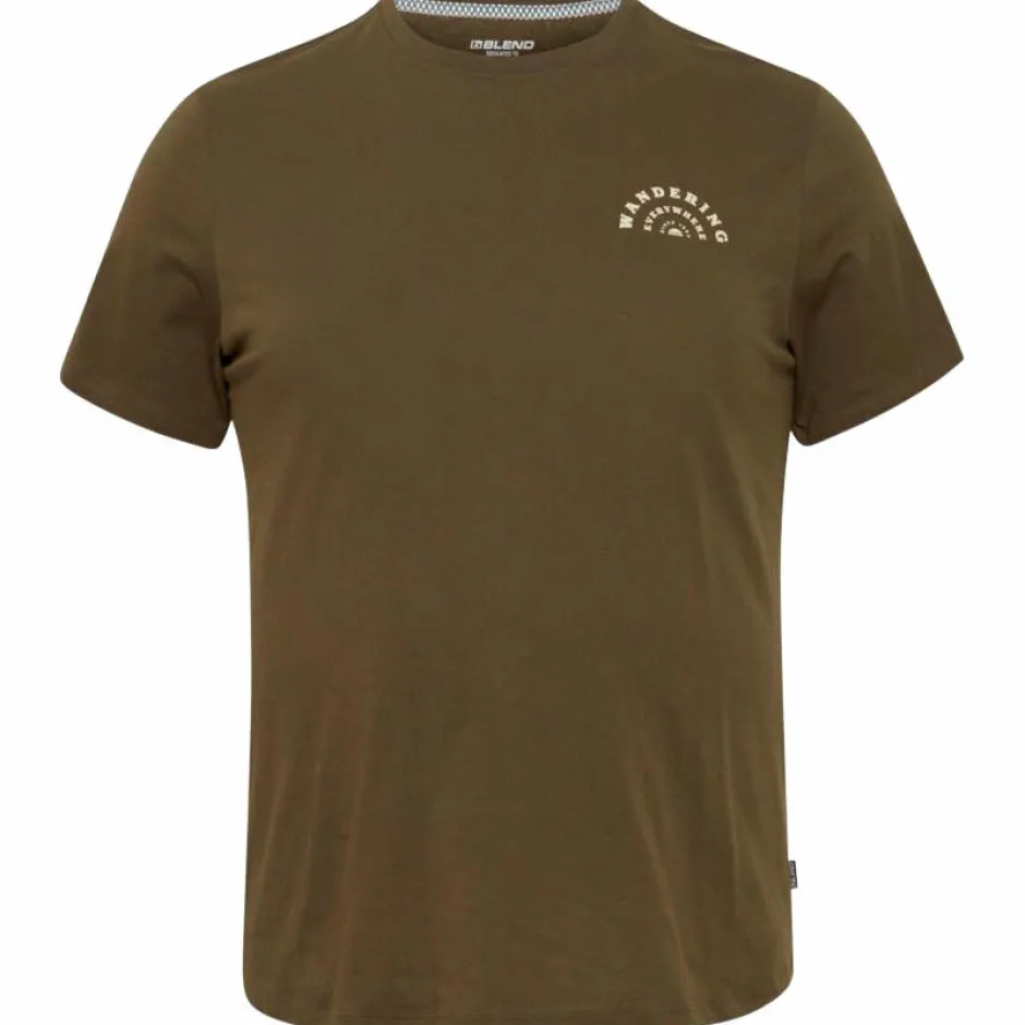 Blend Herre T-shirt Plus Size - Forest Night