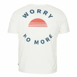 Sale Blend Herre T-shirt Plus Size - Snow White