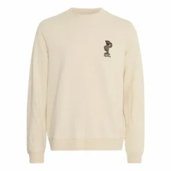 Outlet Blend Joko Herre Sweatshirt - Bleached Sand
