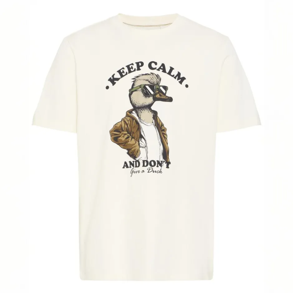 Best Blend Vik Herre T-shirt - WHITE DUCK