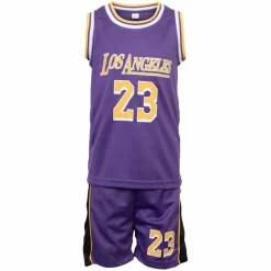 Sale NN Børne Shortssæt - Purple