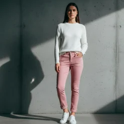 Clearance BS Jeans Dame Bukser - Rosa