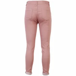 Clearance BS Jeans Dame Bukser Plus Size - Rosa