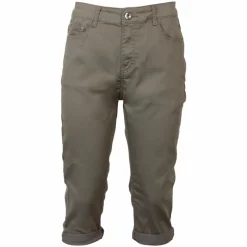 Online BS Jeans Dame Capri - Khaki