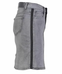 Hot BS Jeans Dame Nederdel - Grå