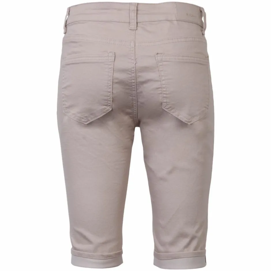 Clearance BS Jeans Dame Shorts - Beige