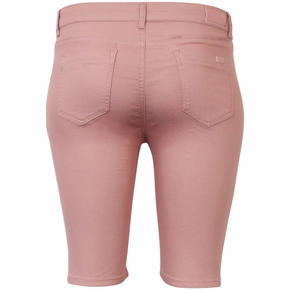Discount BS Jeans Dame Shorts Plus Size - Rose