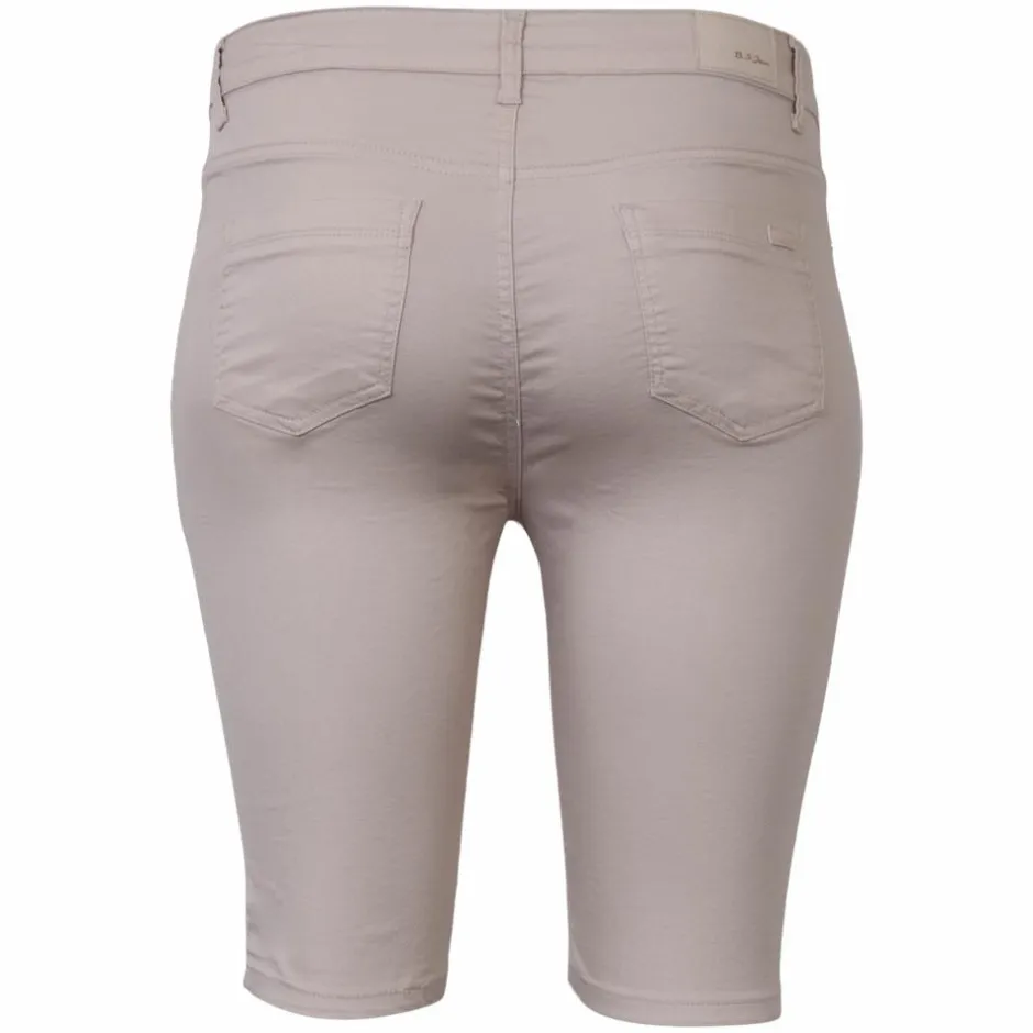 Online BS Jeans Dame Shorts Plus Size - Beige