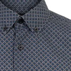 Online Carnét Ash Herre Kortærmet skjorte - OPAL AOP