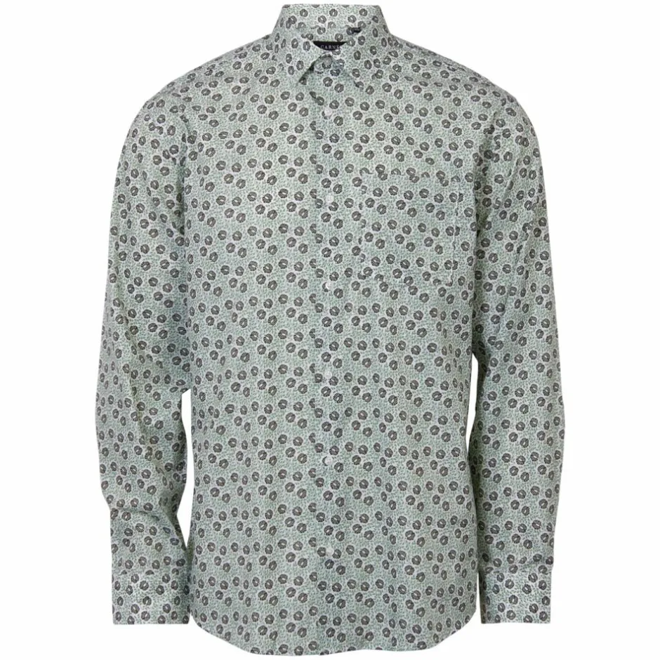 Clearance Carnét Ash Herre Skjorte - Thyme