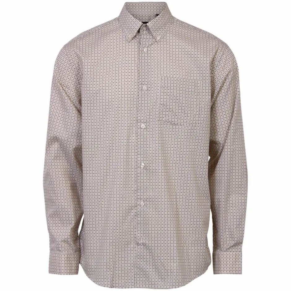 Hot Carnét Ash Herre Skjorte Plus Size - Birch