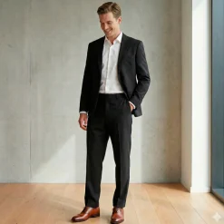 Best Carnét Austin Herre Habitbukser - Black